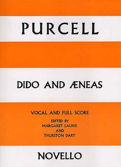 Dido And Aeneas Vocal/Full Score (PURCELL HENRY)