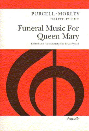 Funeral Music For Queen Mary Vocal SATB Score (PURCELL HENRY)