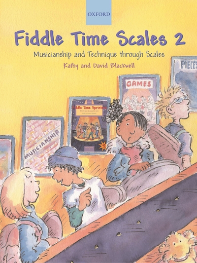 Fiddle Time Scales Book 2 (BLACKWELL KATHY / DAVID)