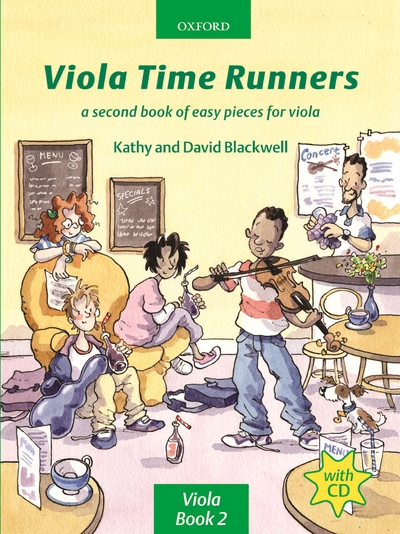 Viola Time Runners + Cd (BLACKWELL KATHY / DAVID)