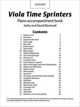 Viola Sprinters (BLACKWELL KATHY / DAVID)