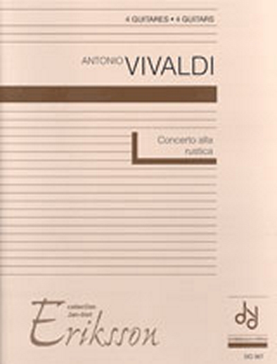Concerto Alla Rustica (VIVALDI ANTONIO)