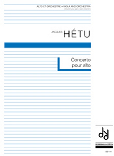 Concerto Pour Alto, Op. 75 (Réduction De Piano) (HETU JACQUES)
