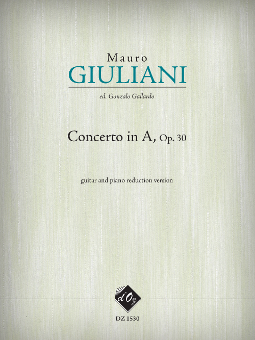 Concerto In A, Op. 30 (Réduction De Piano)