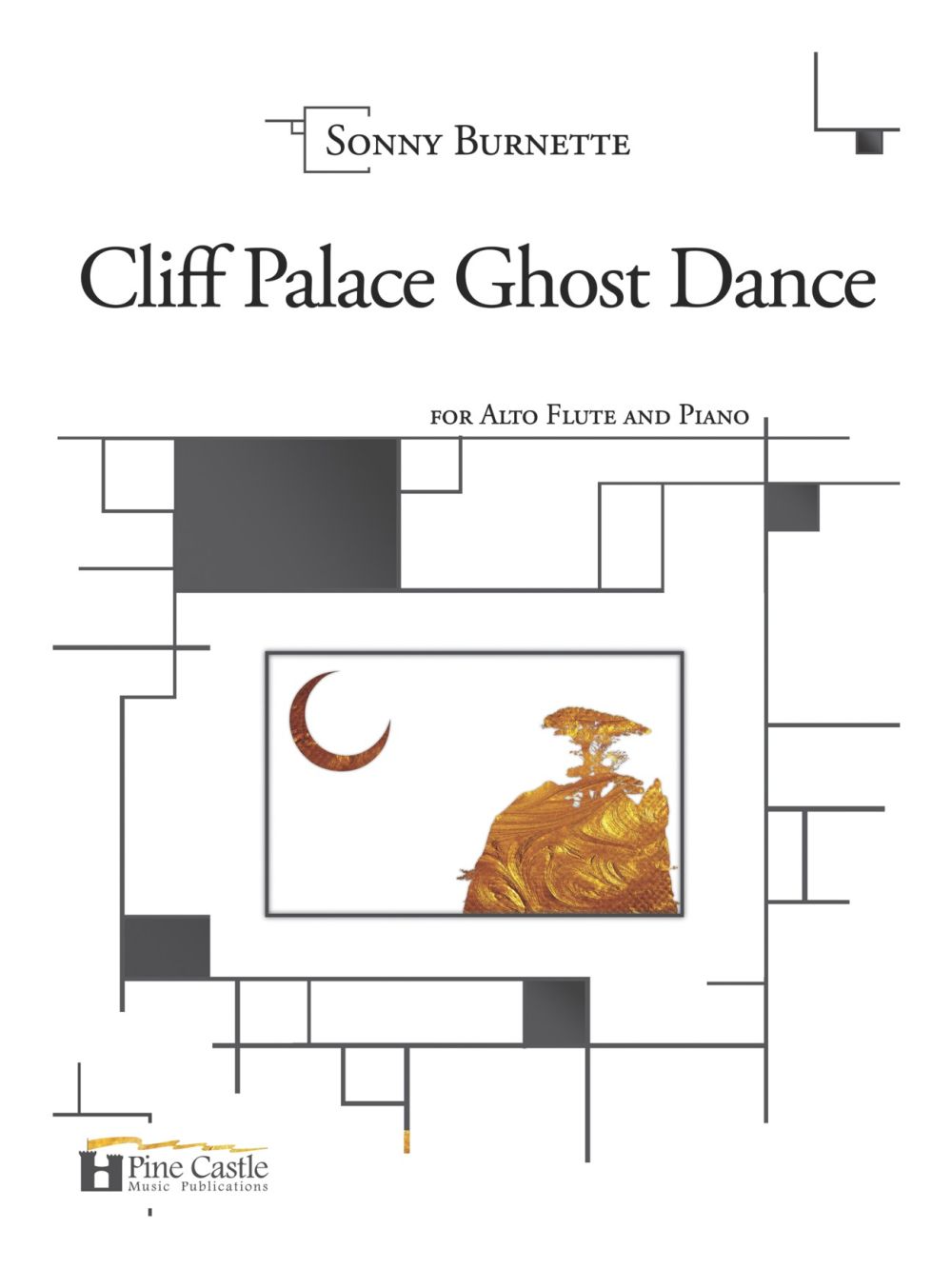 Cliff Palace Ghost Dance For Alto Flute And Piano (BURNETTE SONNY)