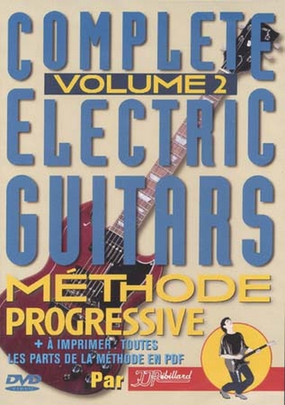 Dvd Complete Electric Guitars Progressive Rebillard Vol.2 (JJREBILLARD)