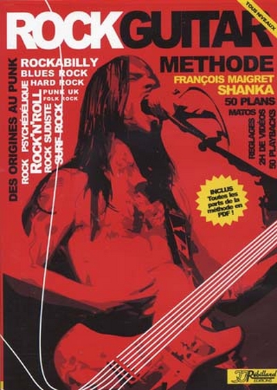 Dvd Rock Guitar Des Origines Au Punk Rebillard (Inclus Pdf) (JJREBILLARD)