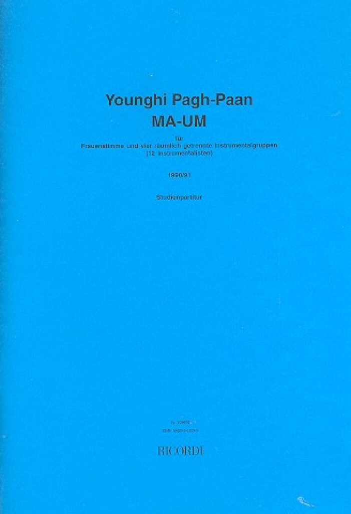 Ma-Um (PAGH-PAAN YOUNGHI)