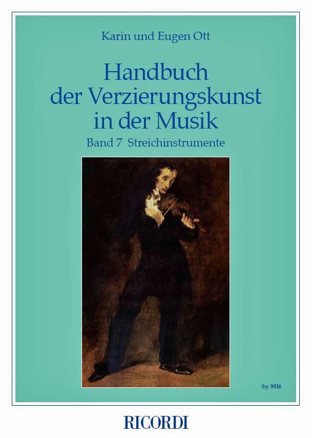 Handbuch Der Verzierungskunst In Der Musik (OTT EUGEN)