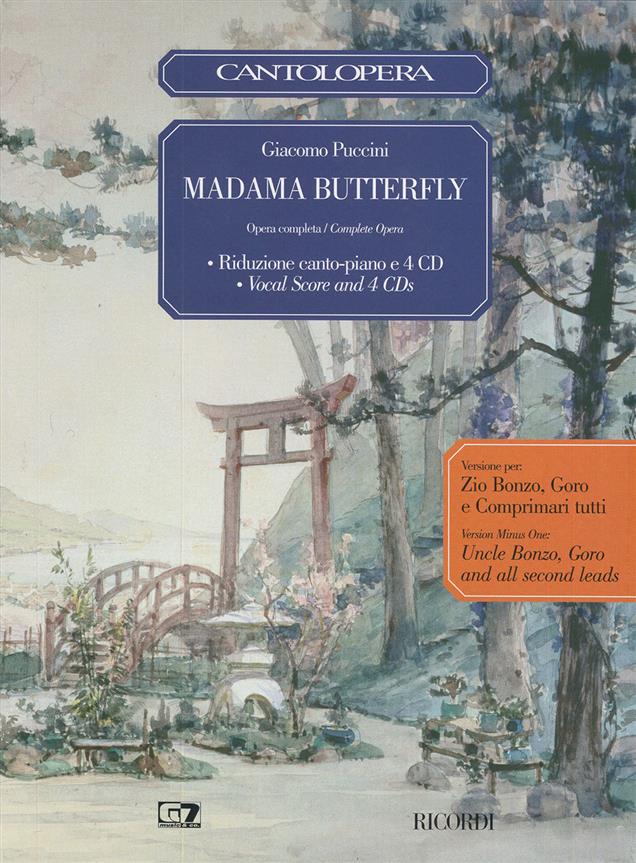 Cantolopera: Madama Butterfly (Opera Completa) + 4 Cd (Coro E Comprimari)