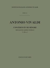 Concerto Per Fg., Archi E B.C.: In Mi Min. Rv 484 - F.VIii/6 Tomo 71 (VIVALDI ANTONIO)