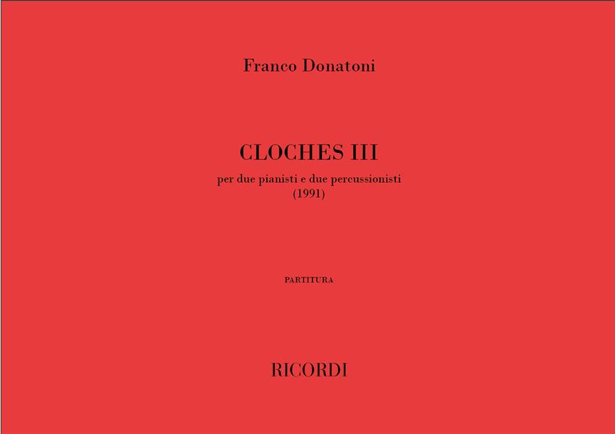 Cloches III (DONATONI FRANCO)