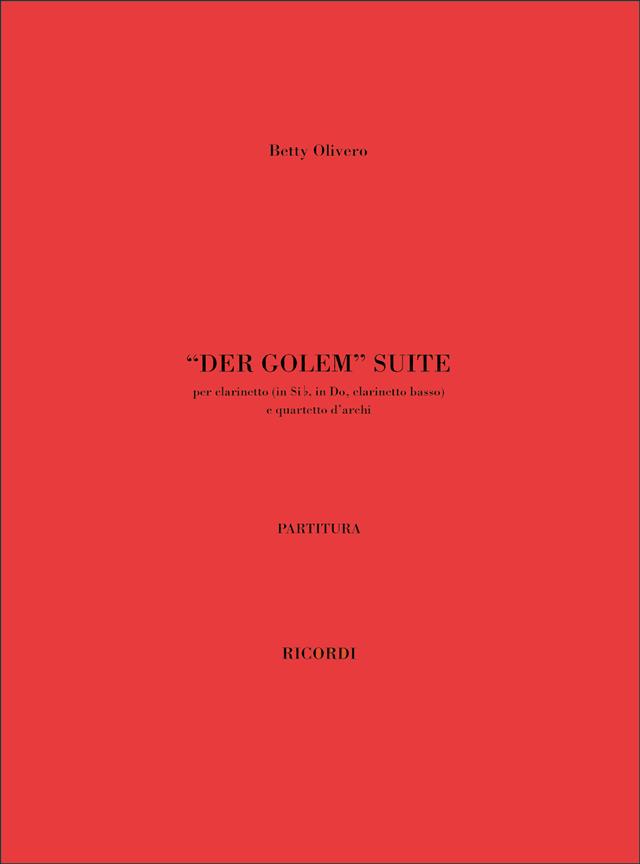Der Golem Suite (OLIVERO BETTY)