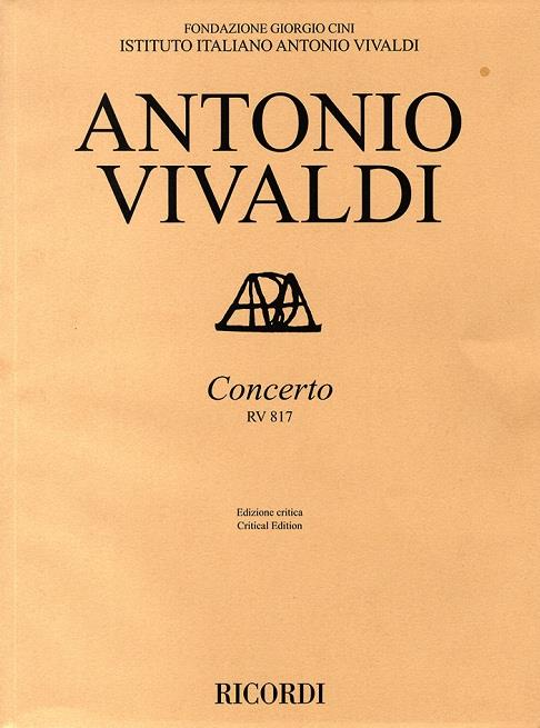 Concerto, Rv 817 (VIVALDI ANTONIO)