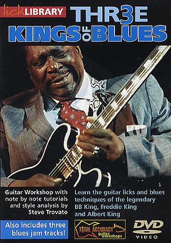 Dvd Lick Library Three Kings Of Blues S. Trovato
