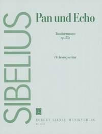 Pan Et Echo Op. 53A. Intermezzo Dansant Pour Grand Orchestre. Partition (SIBELIUS JEAN)
