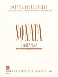 Sonata 1 G Minor A 2 (ROSENMULLER JOHANN)