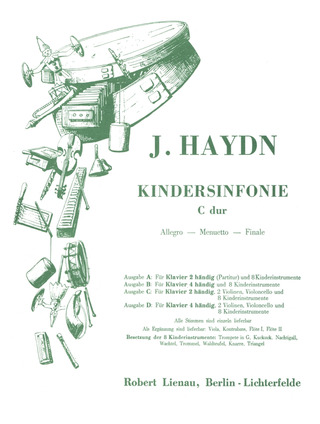 Children's Symphony C Major (HAYDN FRANZ JOSEF)