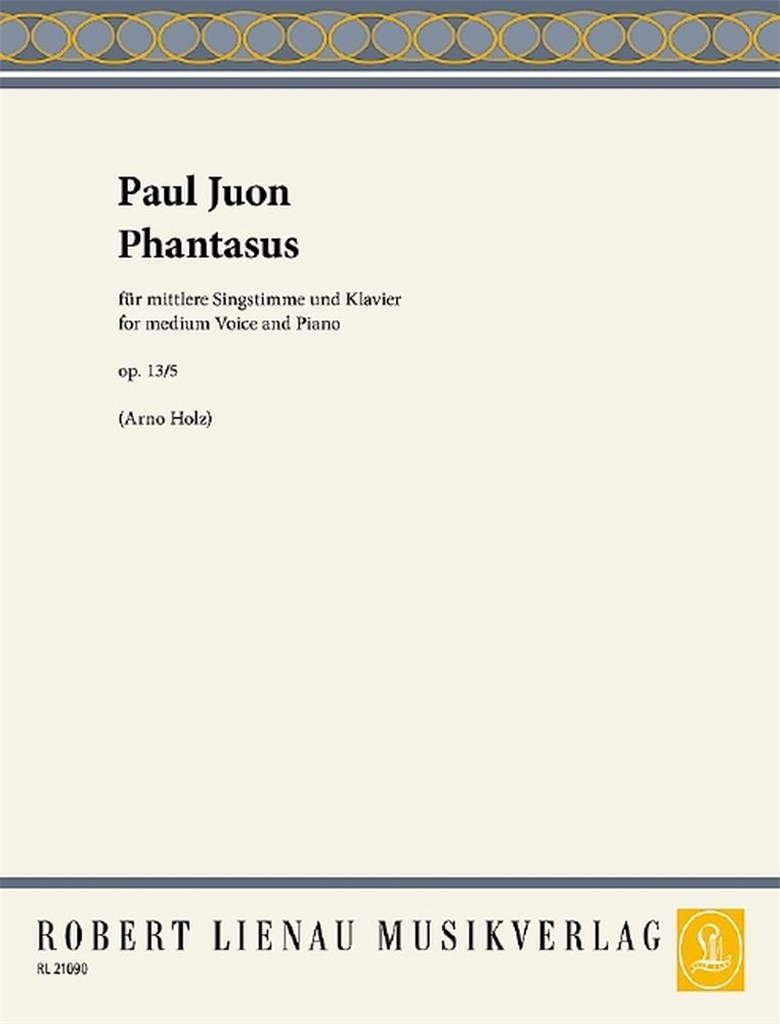Phantasus Op. 13, 5 (JUON PAUL)