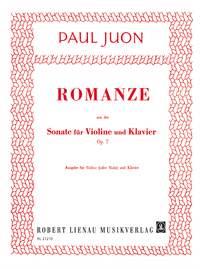 Romance From The Sonata Op. 7B (JUON PAUL)