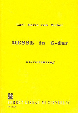 Mass In G Major (WEBER CARL MARIA VON)