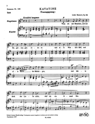 Trauungsgesang Op. 25: Wenn Ich Mit Menschen- Und Mit Engelszungen Rede (Zus. Mit L. V. Beethoven, Bitten: Gott, Deine Güte Op. 48, 1)
