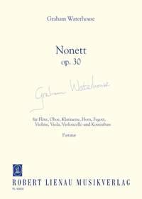 Nonet Op. 30 (WATERHOUSE GRAHAM)
