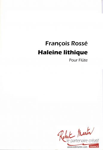 Haleine Lithique (ROSSE FRANCOIS)