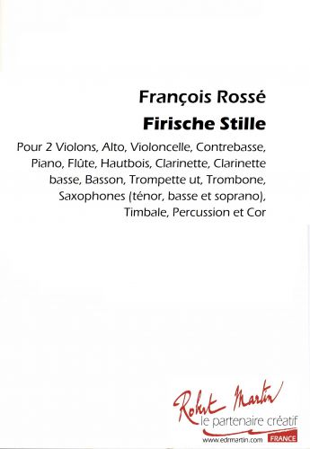 Firische Stille Pour Guitare Et Violon (ROSSE FRANCOIS)