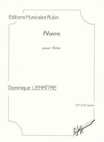 Naos Pour Flûte (LEMAITRE DOMINIQUE)