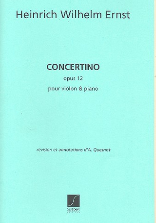 Concertino Violon/Piano Reduction