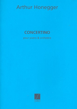 Concertino 2 Pianos Reduction (HONEGGER ARTHUR)