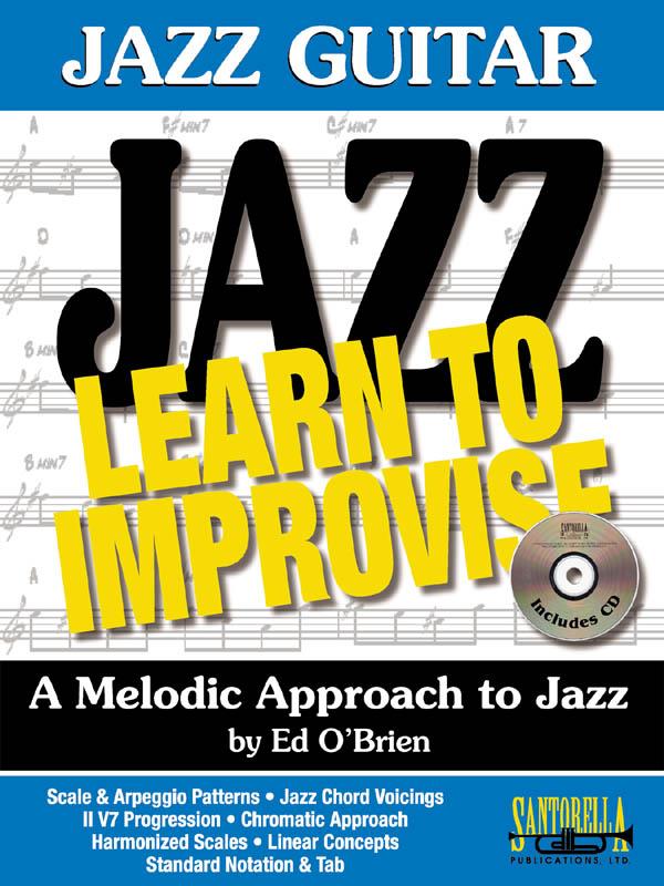 Jazz Guitare Learn To Improvise (O'BRIEN ED)