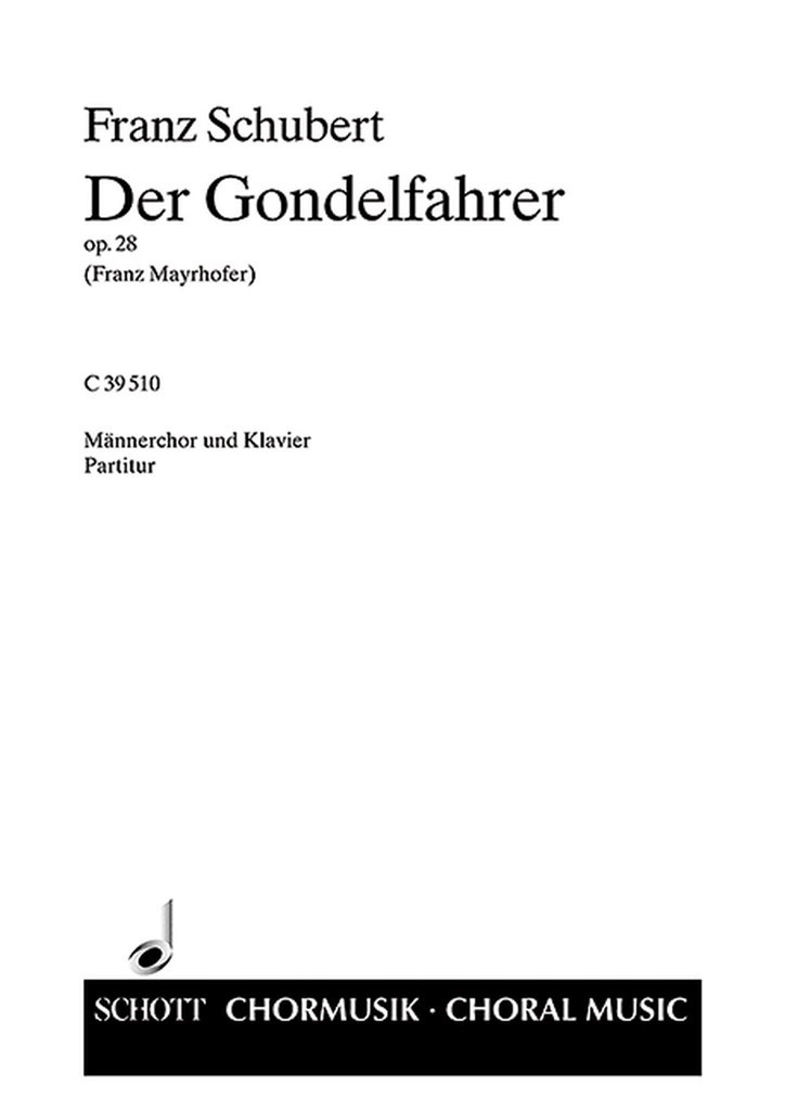 Die Nachtigall Op. 11/2 (SCHUBERT FRANZ)