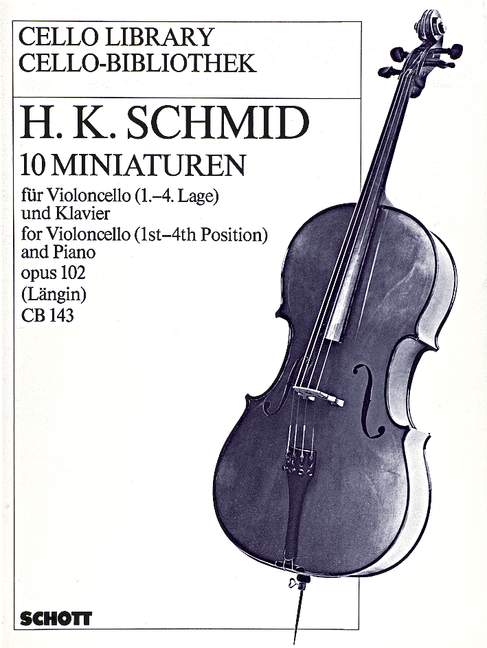 10 Miniatures Op. 102 (SCHMID HEINRICH KASPAR)