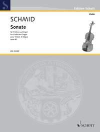 Sonate Op. 60 (Fk) (SCHMID HEINRICH KASPAR)