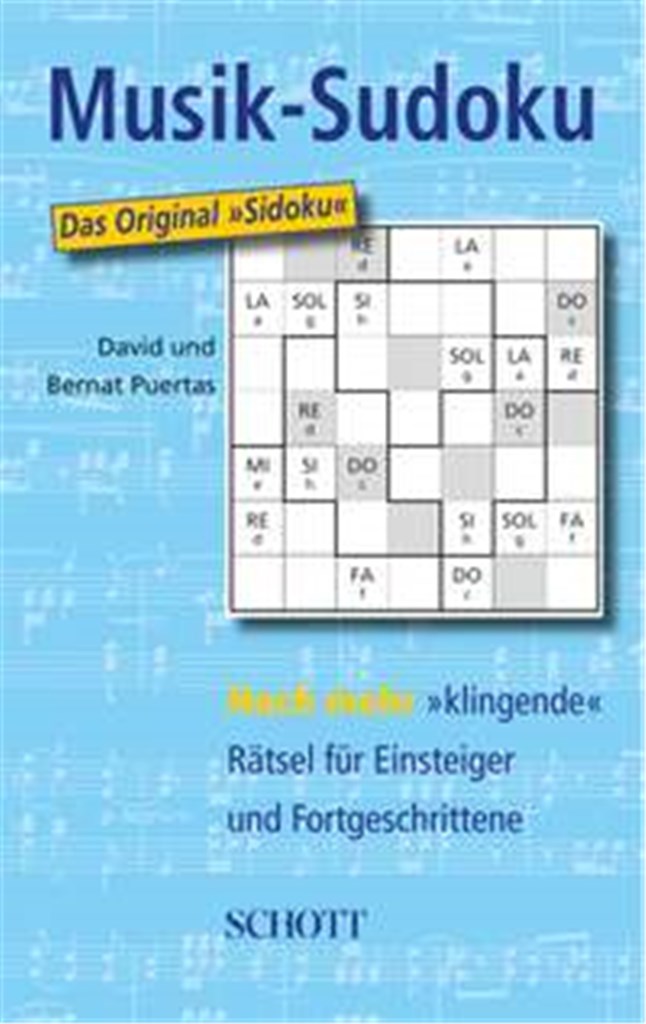 Musik-Sudoku Hp10/12 Band 3 (PUERTAS DAVID / PUERTAS BERNAT)