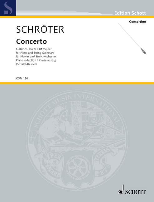 Concerto C Major Op. 3/3 (SCHROTER JOHANN SAMUEL)