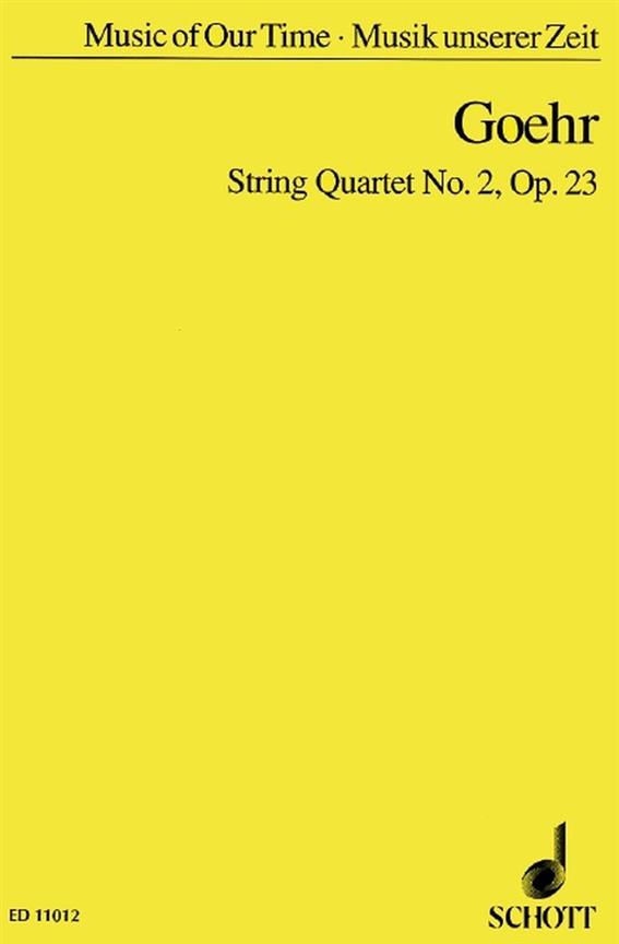 String Quartet #2 Op. 23