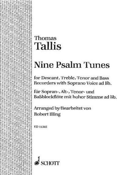 9 Psalm Tunes (TALLIS THOMAS)