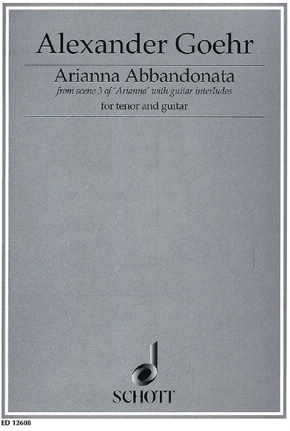 Arianna Abbandonata Op. 58 C