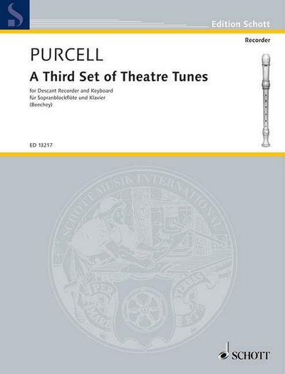A Third Set Of Theatre Tunes (PURCELL HENRY)