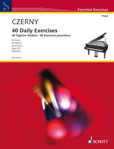40 Daily Exercises Op. 337 (CZERNY KARL)