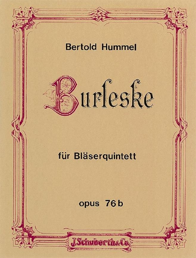 Burleske Op. 76B