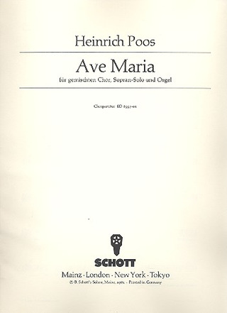 Ave Maria (POOS HEINRICH)