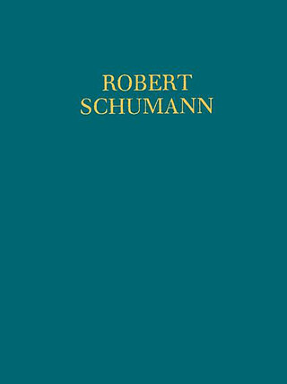 Robert Schumann - Thematic-Bibliographical Catalogue Of The Works