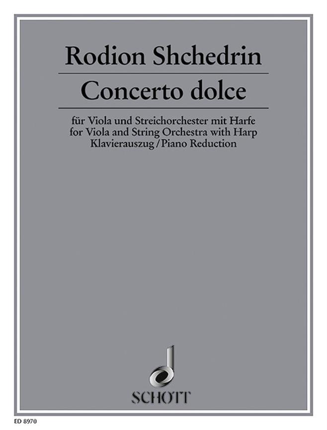 Concerto Dolce (SHCHEDRIN RODION)
