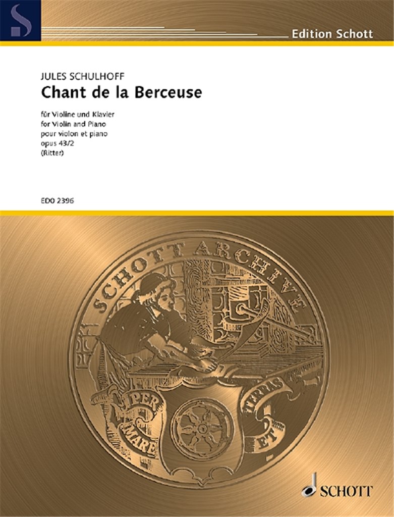 Chant De La Berceuse Op. 43/2 (Fk