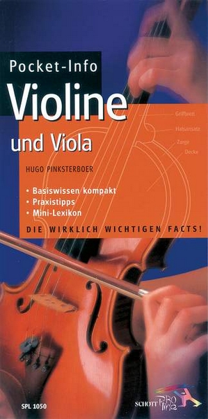 Pocket-Info Violin And Viola (PINKSTERBOER HUGO)