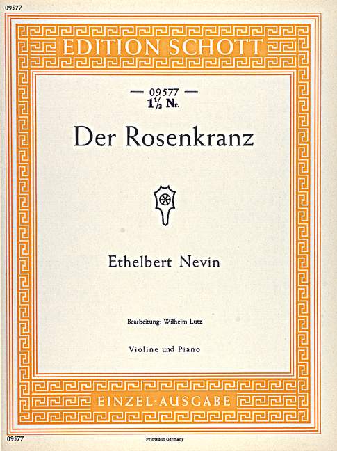 Der Rosenkranz (NEVIN ETHELBERT)